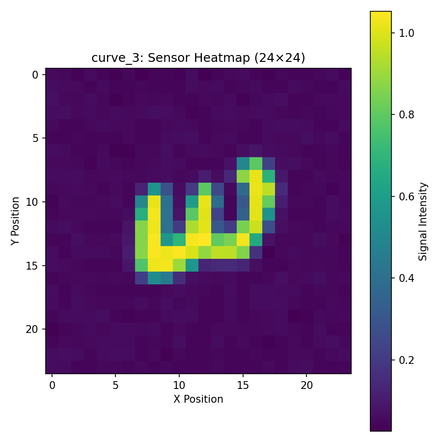 曲线3 传感器热力图